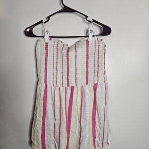 Torrid Multicolor Striped Tube Top